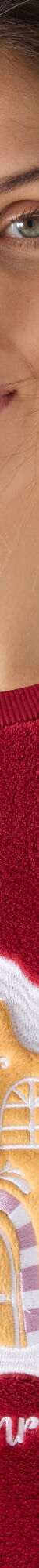 Pyjama "maison", maille polaire toucher peluche (rouge) Pyjama "maison", maille polaire toucher peluche (rouge)
